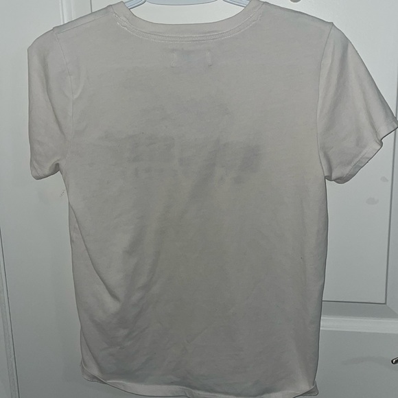 WHITE HOLLISTER TEE - Picture 2 of 3